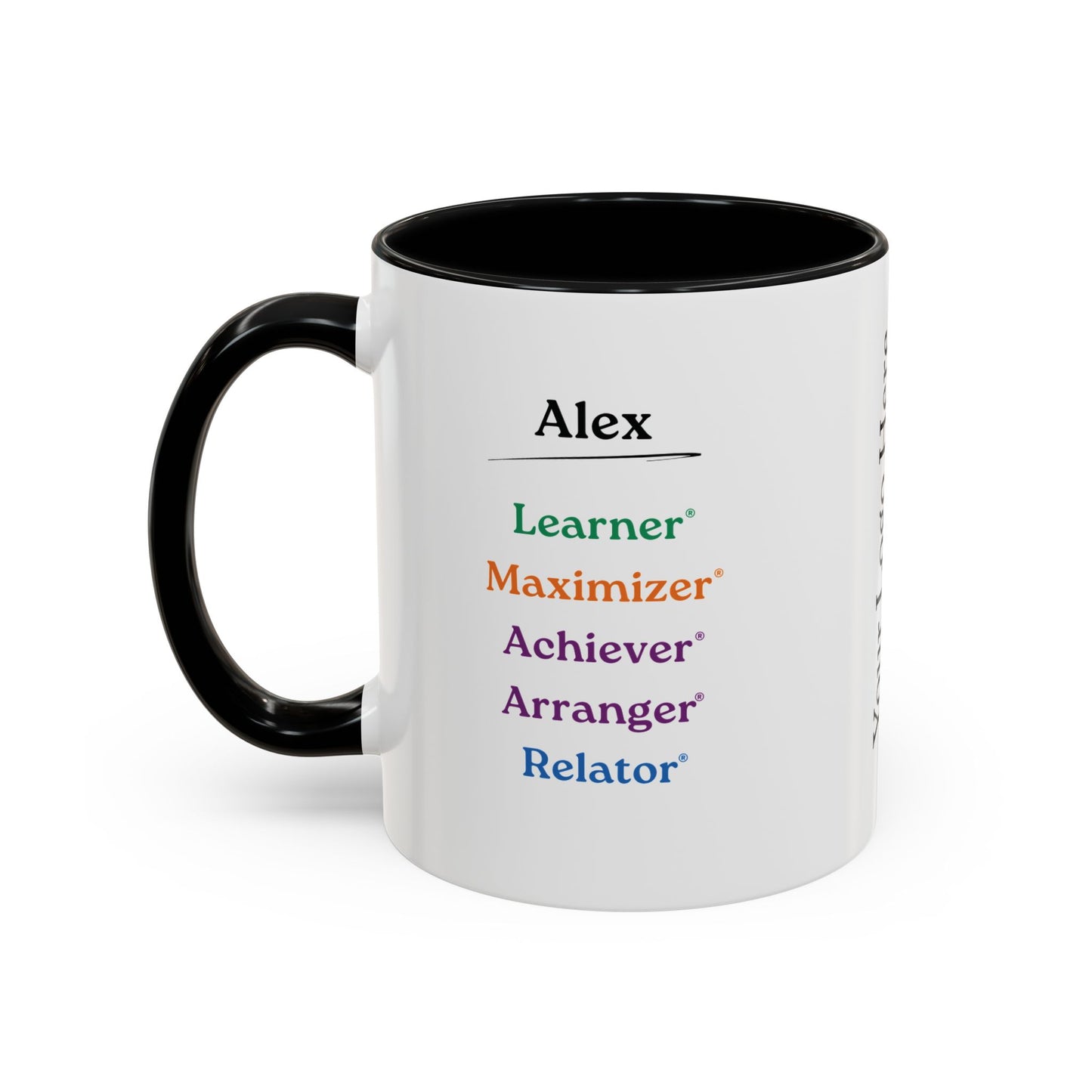 Personalised Accent Coffee Mug