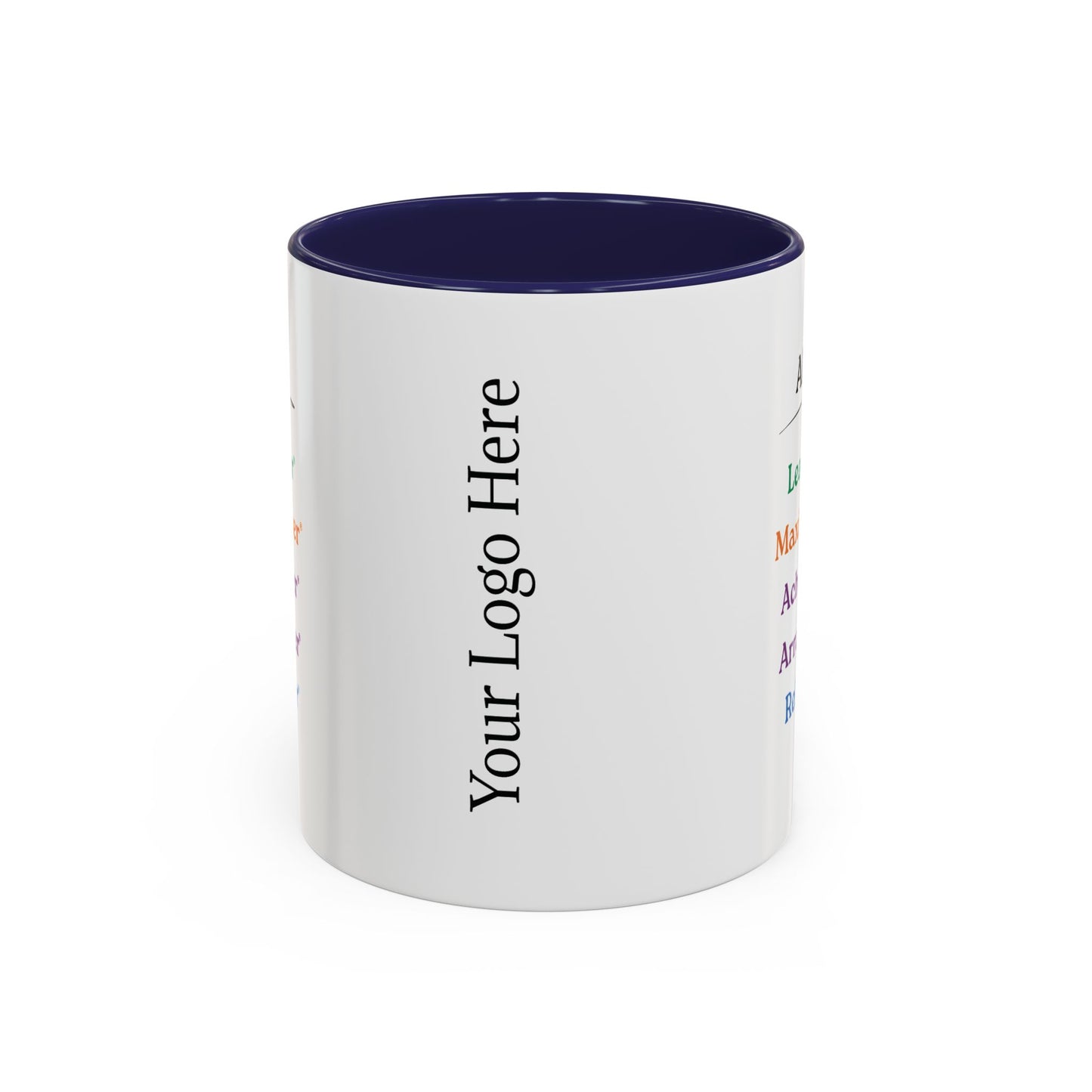 Personalised Accent Coffee Mug