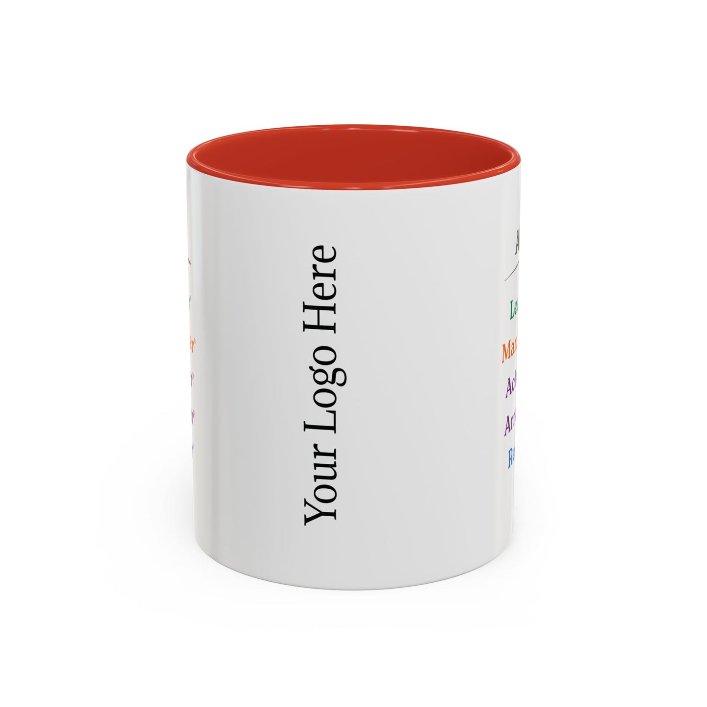 Personalised Accent Coffee Mug