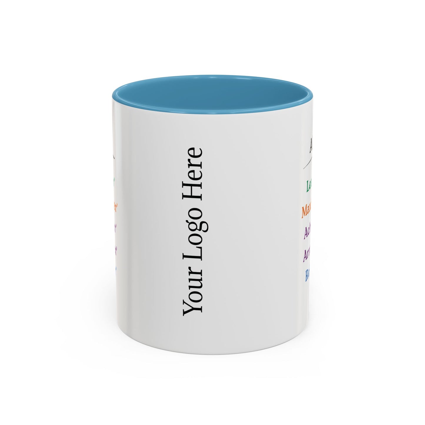 Personalised Accent Coffee Mug