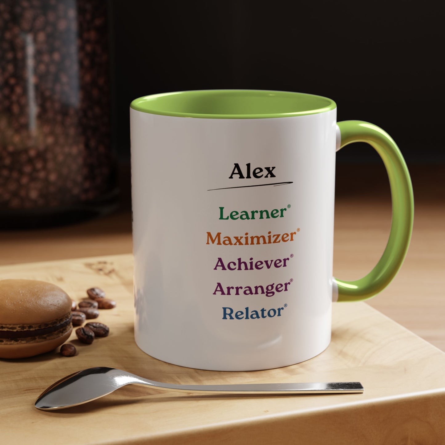 Personalised Accent Coffee Mug