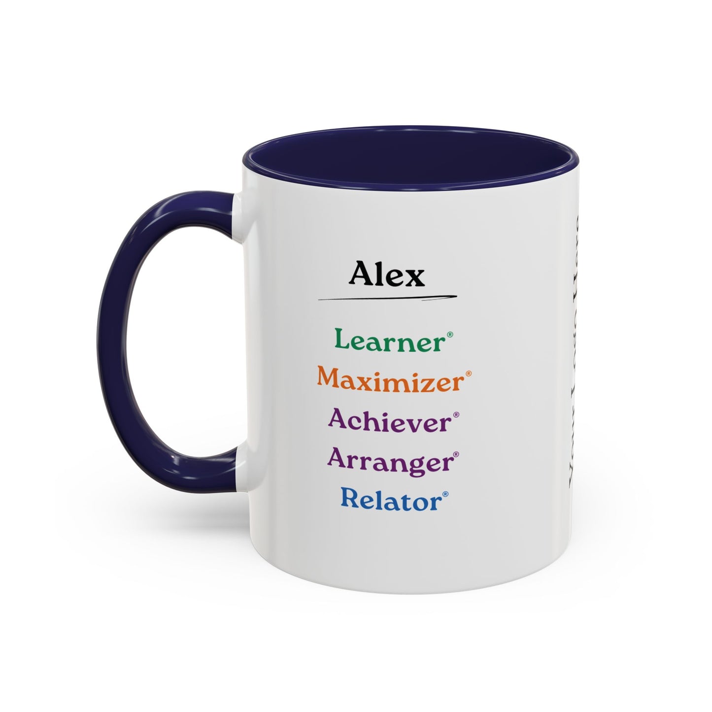 Personalised Accent Coffee Mug