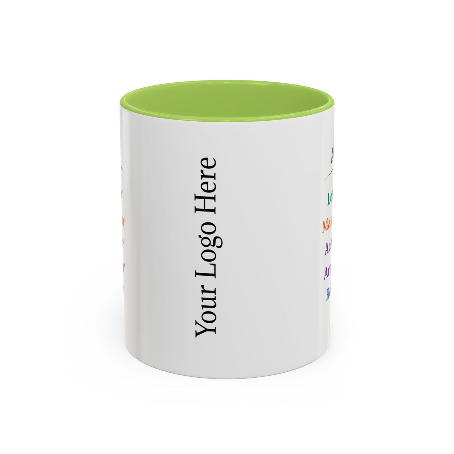 Personalised Accent Coffee Mug