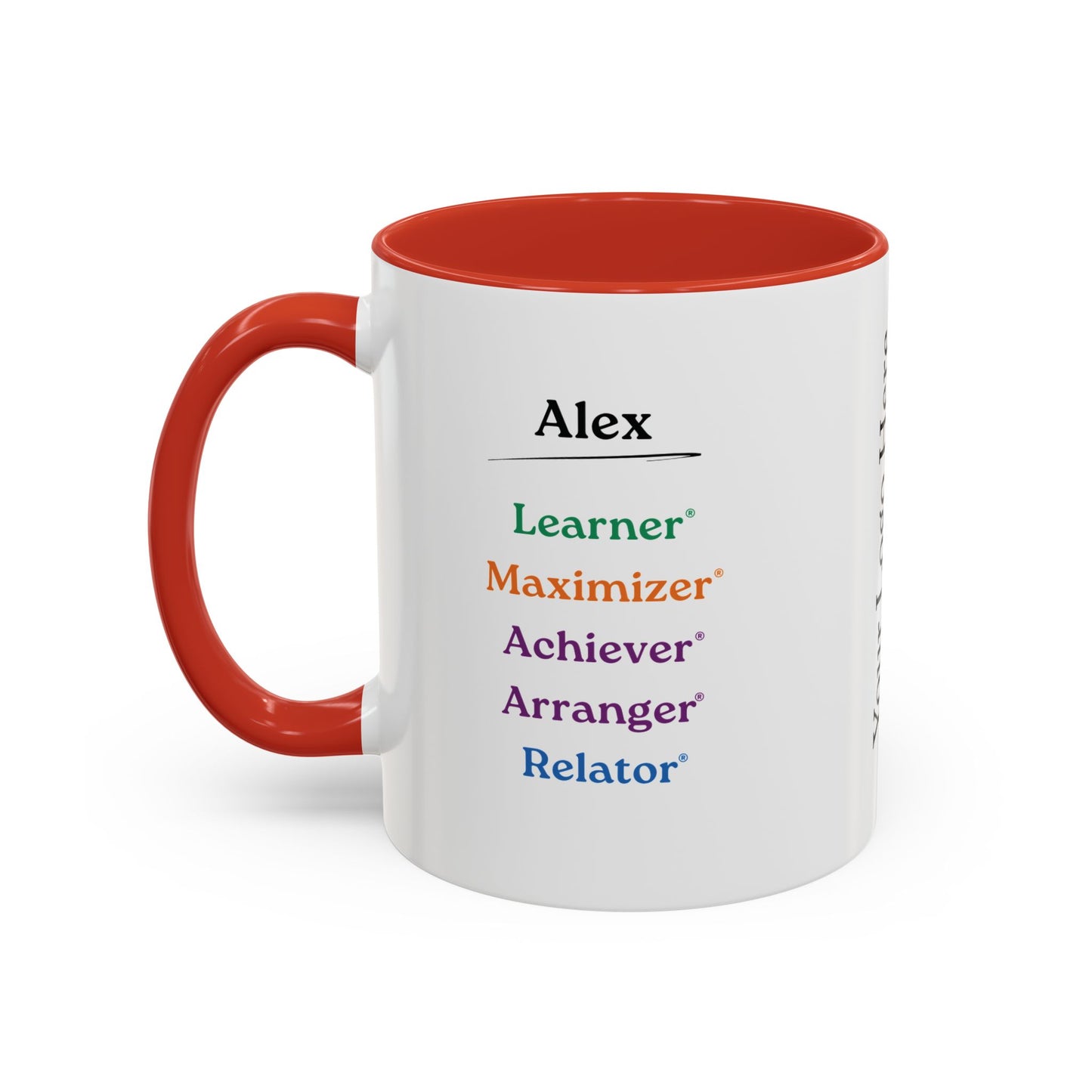 Personalised Accent Coffee Mug