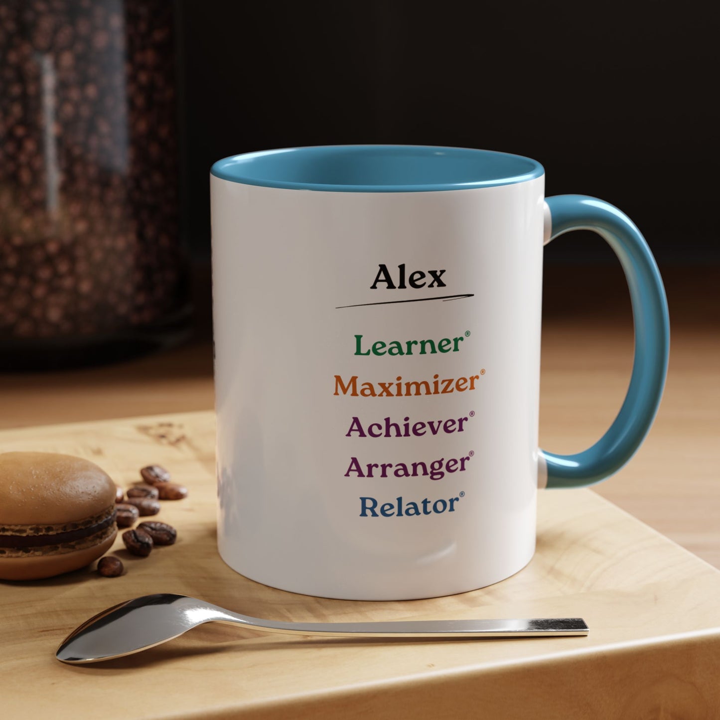 Personalised Accent Coffee Mug