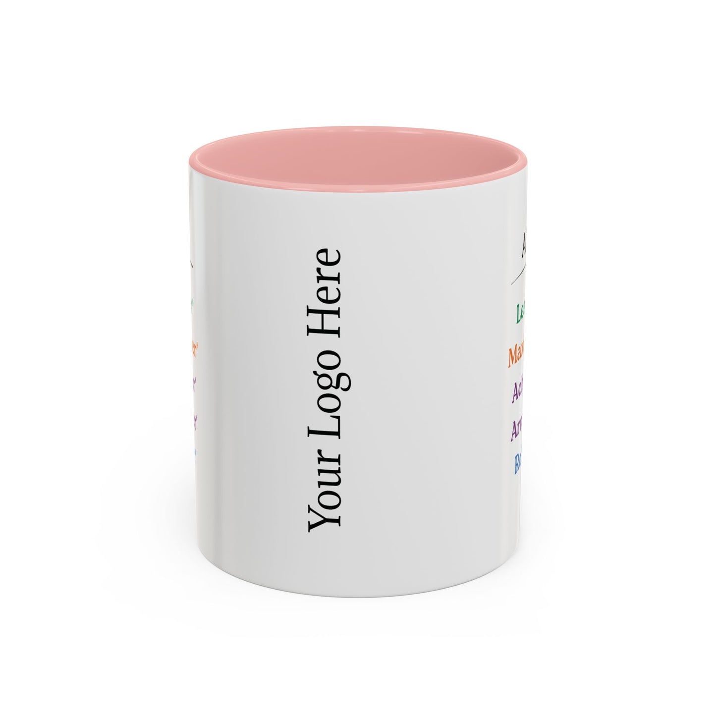 Personalised Accent Coffee Mug
