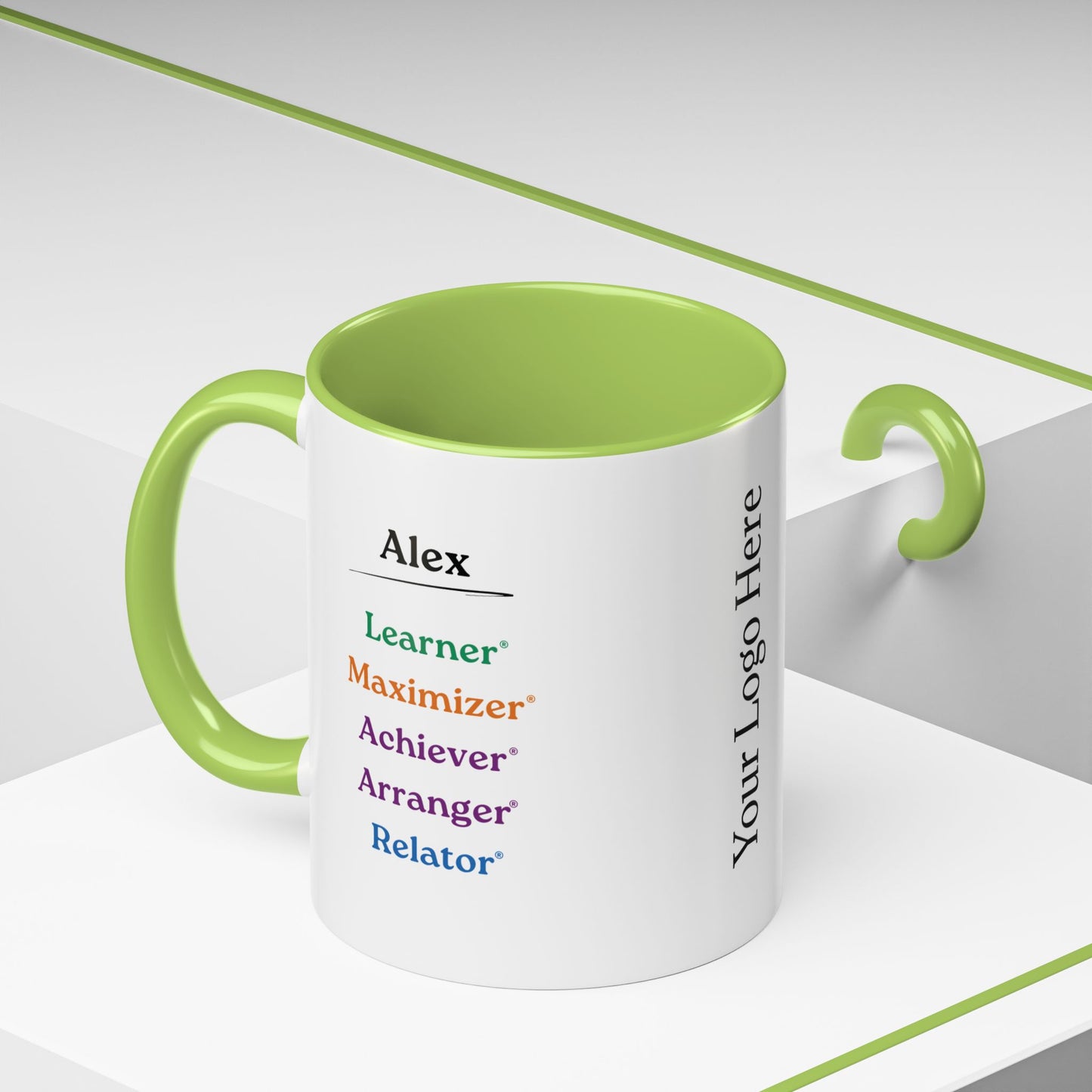 Personalised Accent Coffee Mug