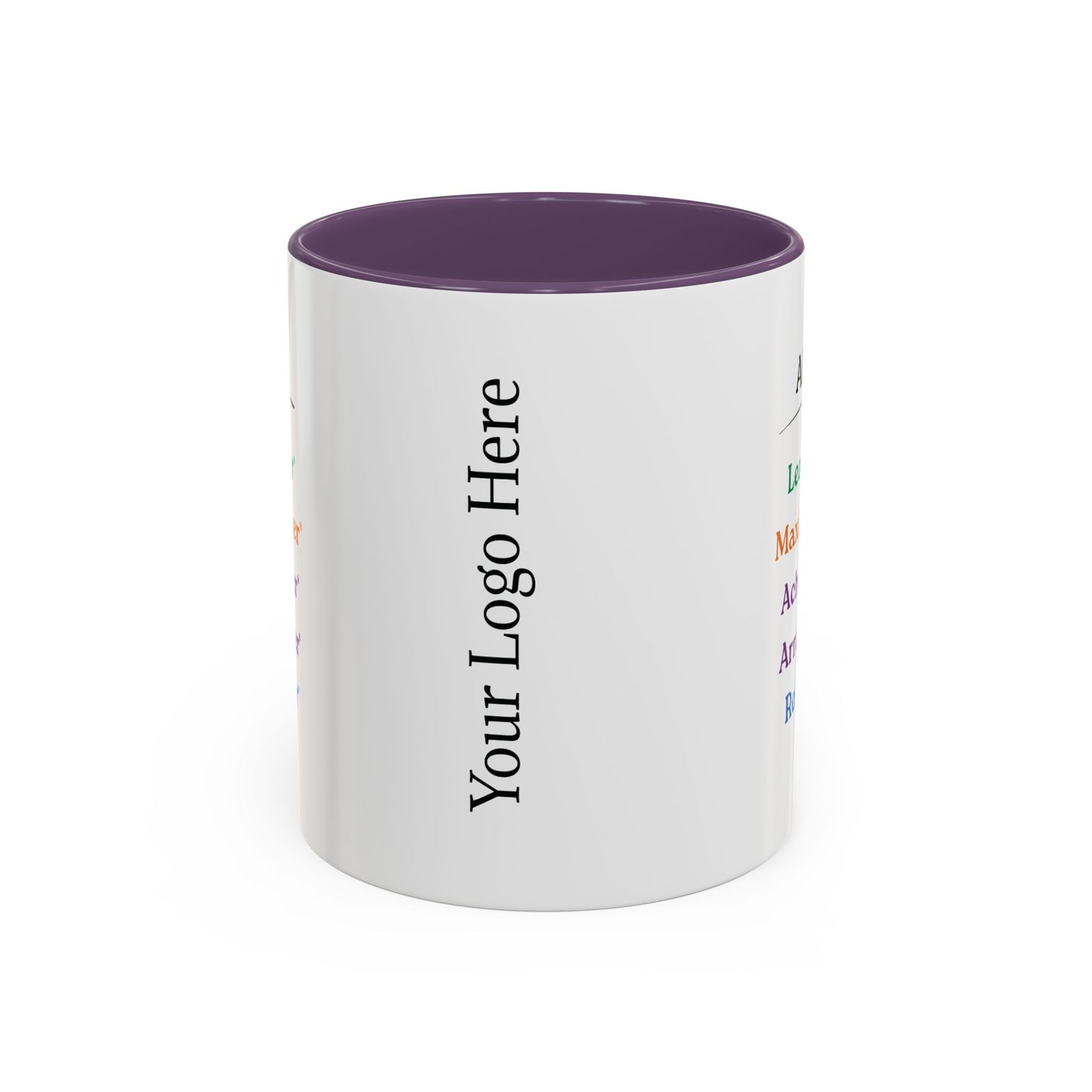 Personalised Accent Coffee Mug