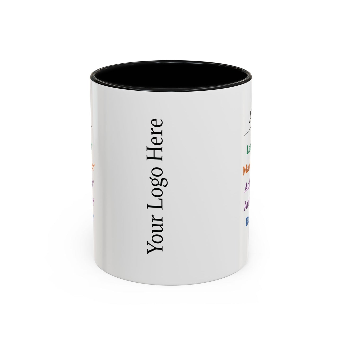 Personalised Accent Coffee Mug