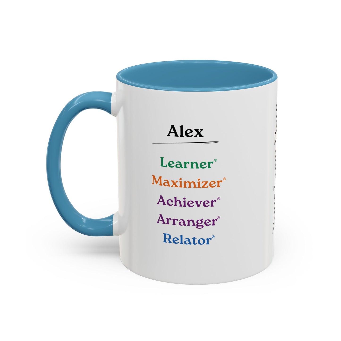 Personalised Accent Coffee Mug
