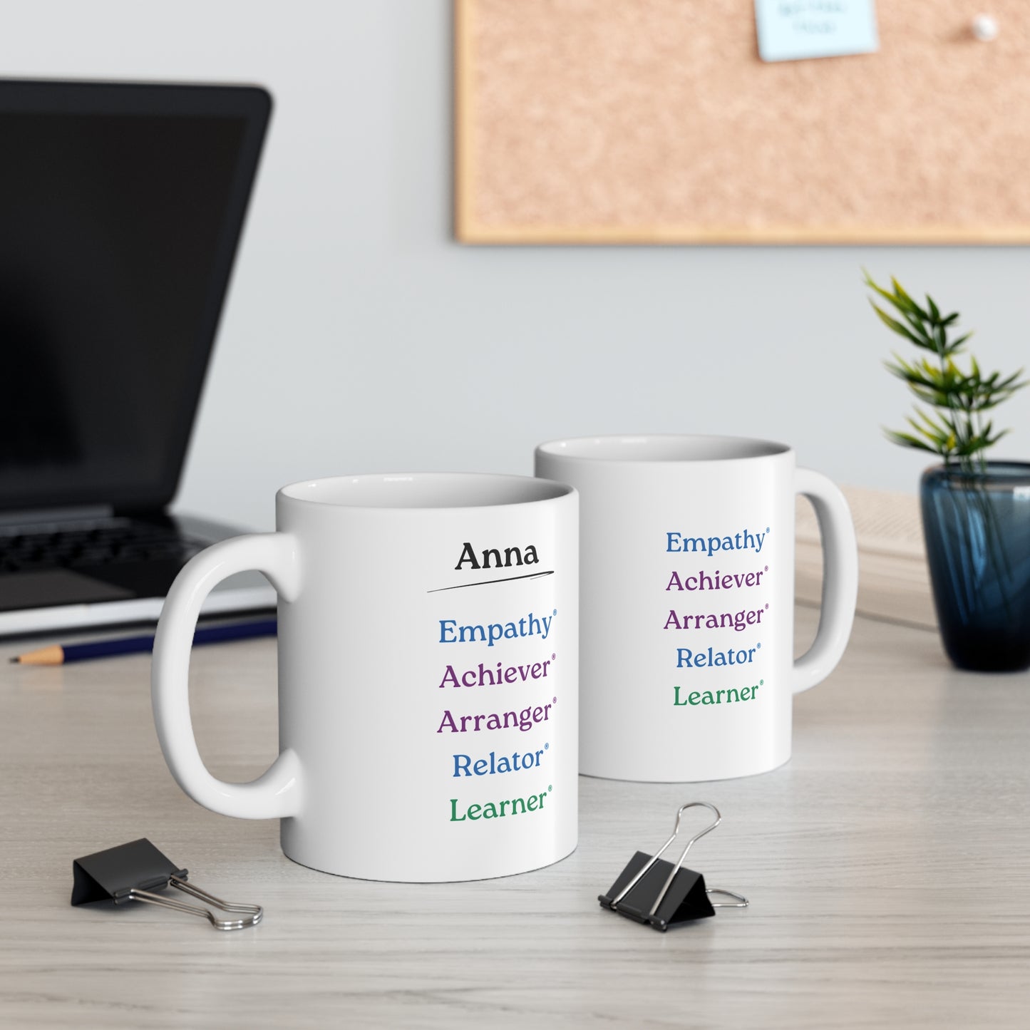 Personalised Top 5 Strengths Mug